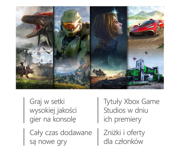 MICROSOFT Xbox Game Pass na Konsolę 6 Miesięcy - 568127 - zdjęcie 2